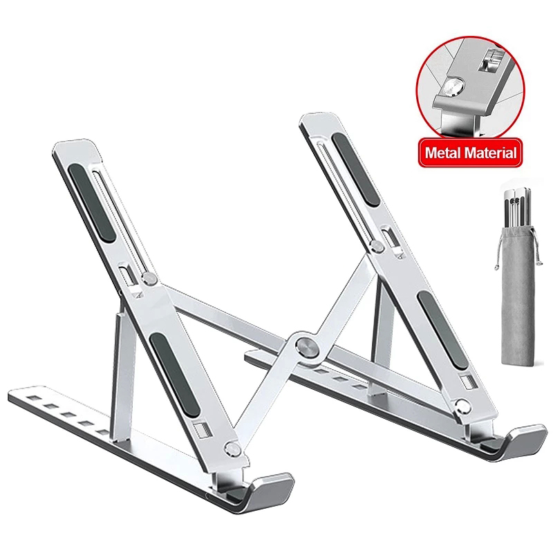 Laptop Office Accessories - Support d'ordinateur portable réglable et pliable,