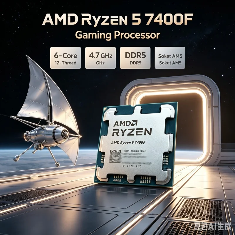 Amd Cpu Ryzen 7 - AMD Ryzen 5 7400F 6 cœurs