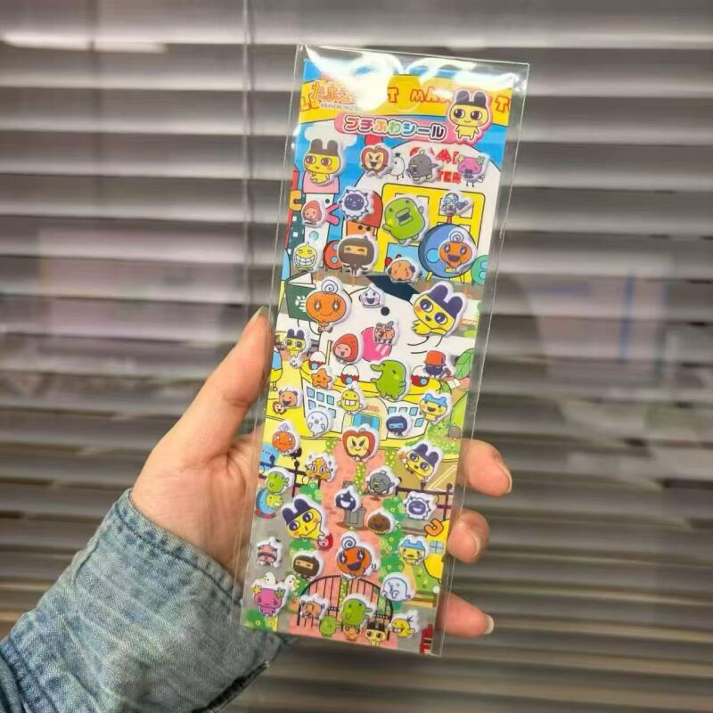 Laptop Accessories Gifts - 6 autocollants bulles Tamagotchi de dessin