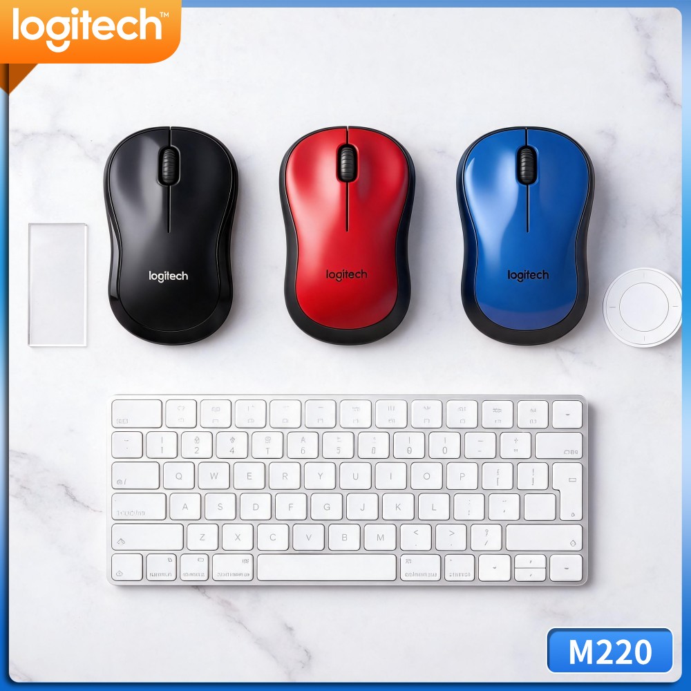 Laptop Accessories Officeworks - Logitech M220 – souris silencieuse sans