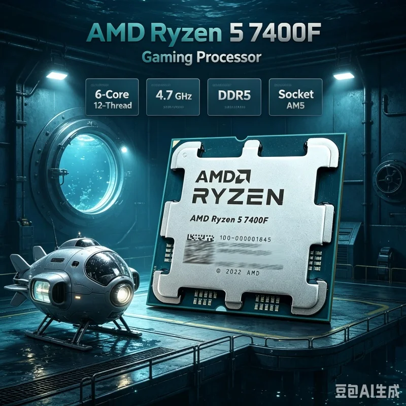 Amd Cpu Ryzen 7 - AMD Ryzen 5 7400F 6 cœurs