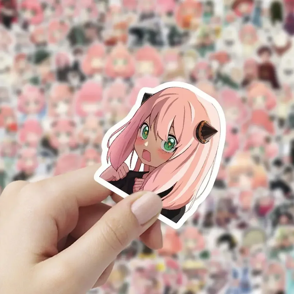 Laptop Accessories Decoration - 100 autocollants SPY×FAMILY - Personnage d'anime