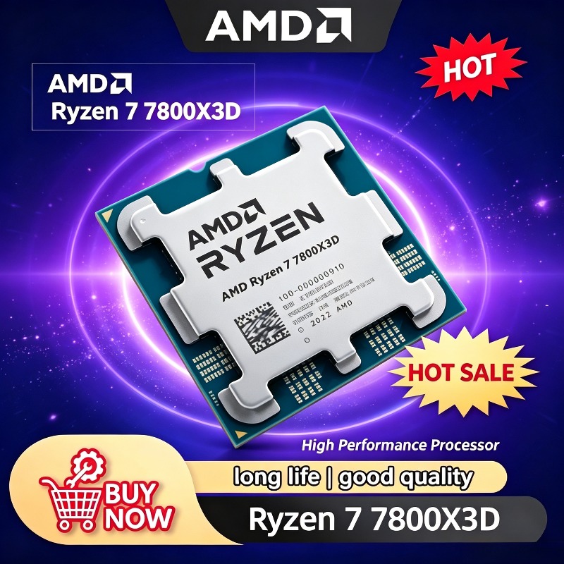 Processeur AMD R7 7800X3D 8 cœ - Amd Cpu Ryzen 7 avis et prix