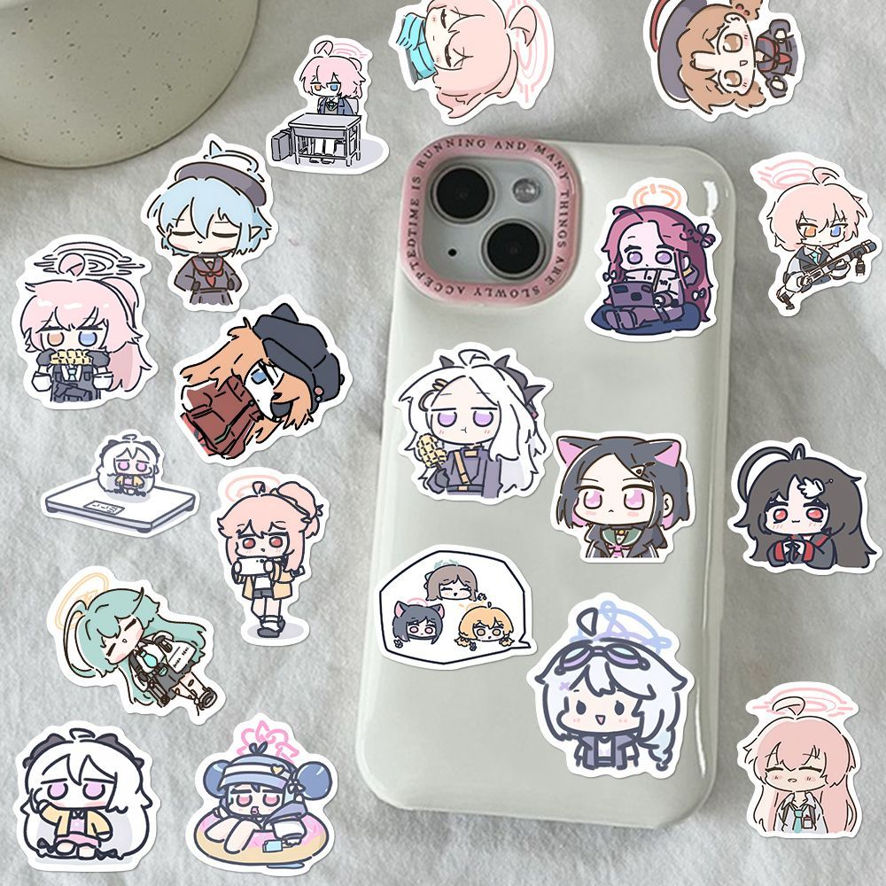 80 pièces Anime bleu archives  - Laptop Accessories Decoration avis et prix