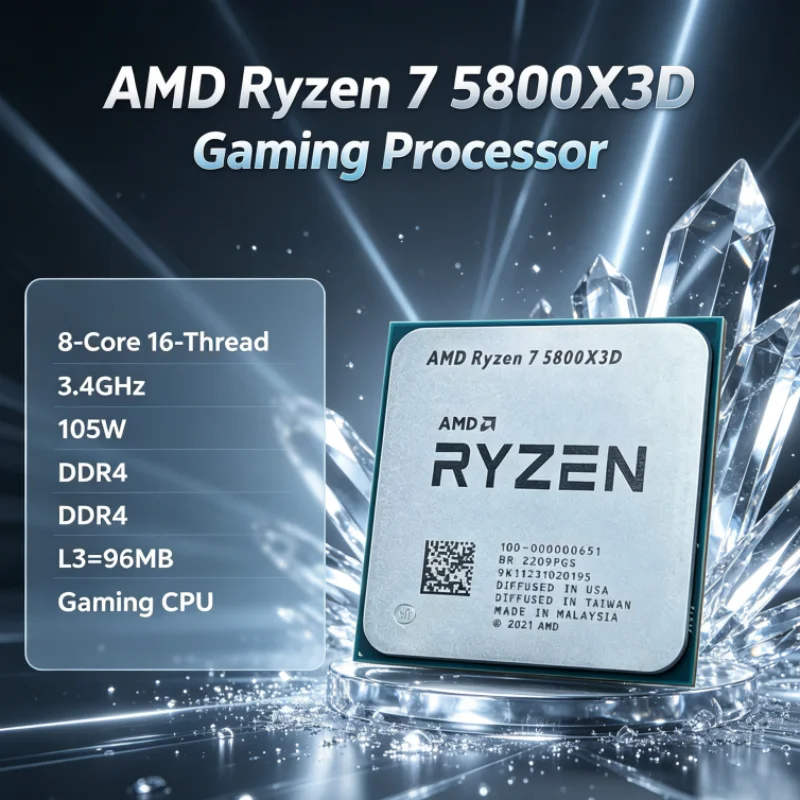 Processeur de jeu AMD R7 5800X - Amd Cpu Ryzen 7 avis et prix