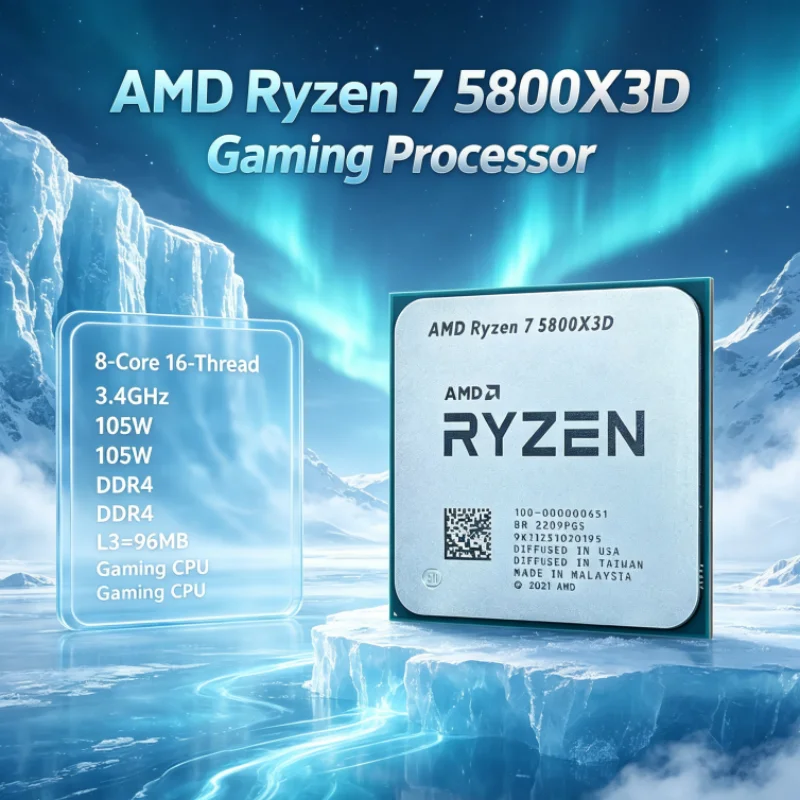 Processeur de jeu AMD R7 5800X - Amd Cpu Ryzen 7 avis et prix