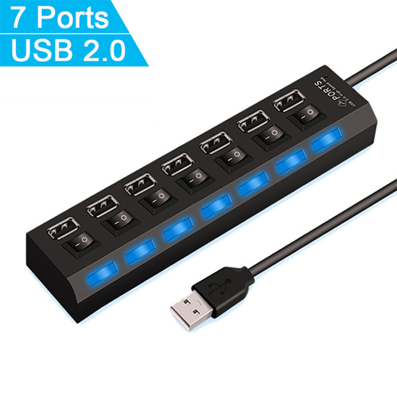 Répartiteur Hub USB 2.0 à 7 po - Laptop Office Accessories avis et prix