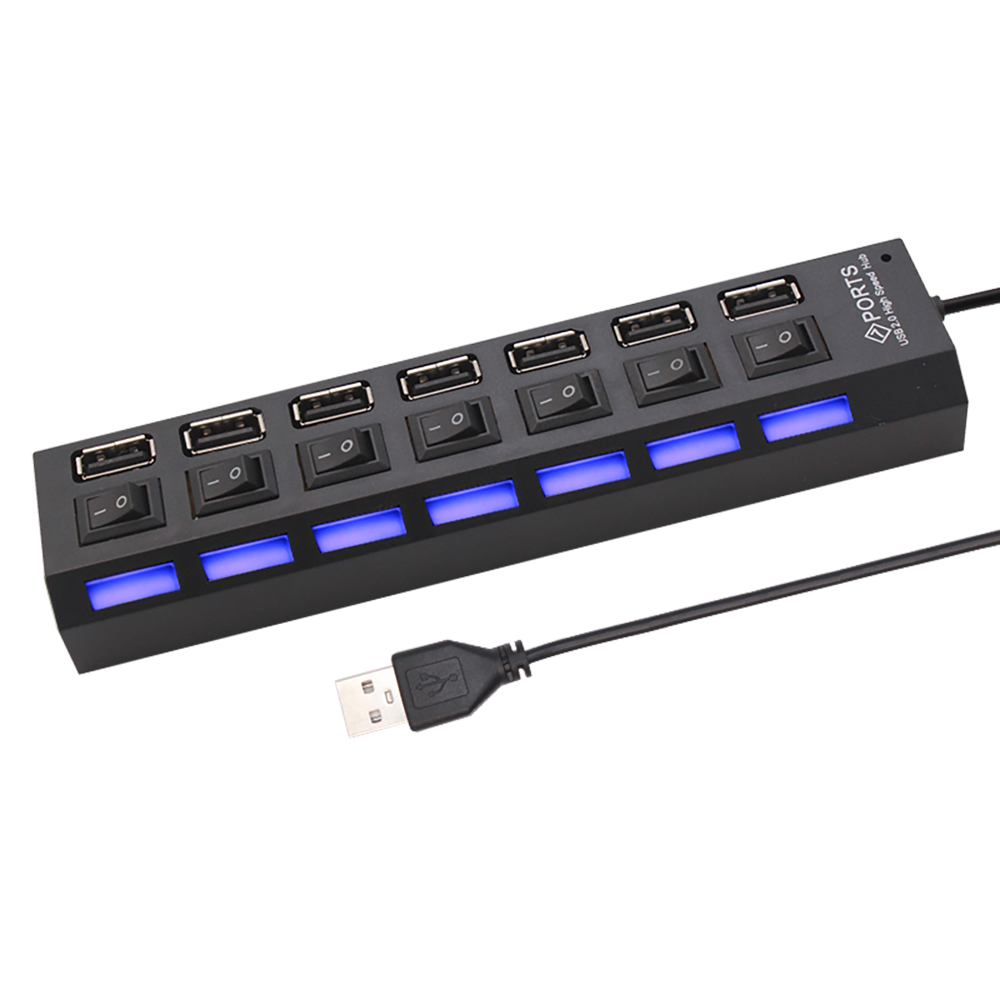 Répartiteur Hub USB 2.0 à 7 po - Laptop Office Accessories avis et prix