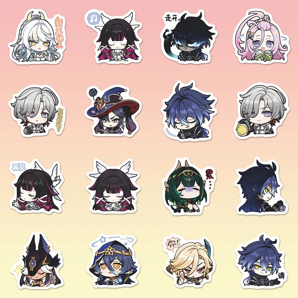 64 autocollants Genshin Impact - Laptop Accessories Decoration avis et prix