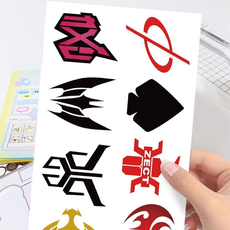 60 feuilles d'autocollants cré - Laptop Accessories Decoration avis et prix